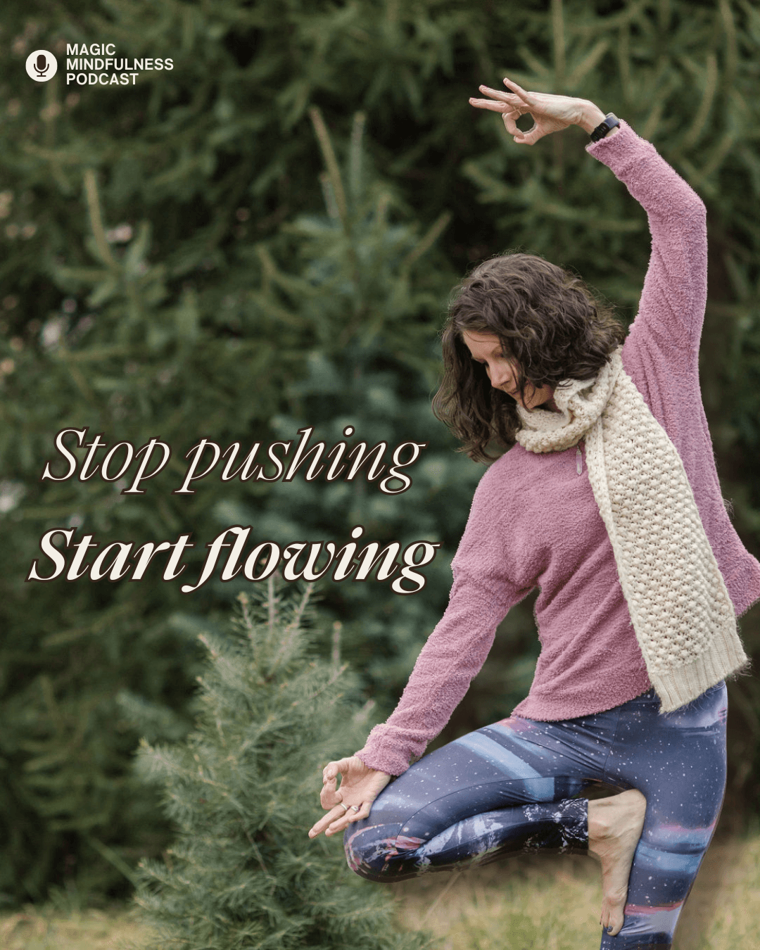 stop pushing, start flowing